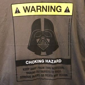 Darth Vader Star Wars XL shirt new and tagged.